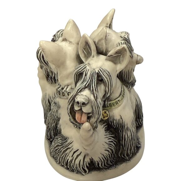 Harmony Kingdom Scotland Yard Dog Figurine Collectible Box Made in England 2001 - Picture 1 of 15